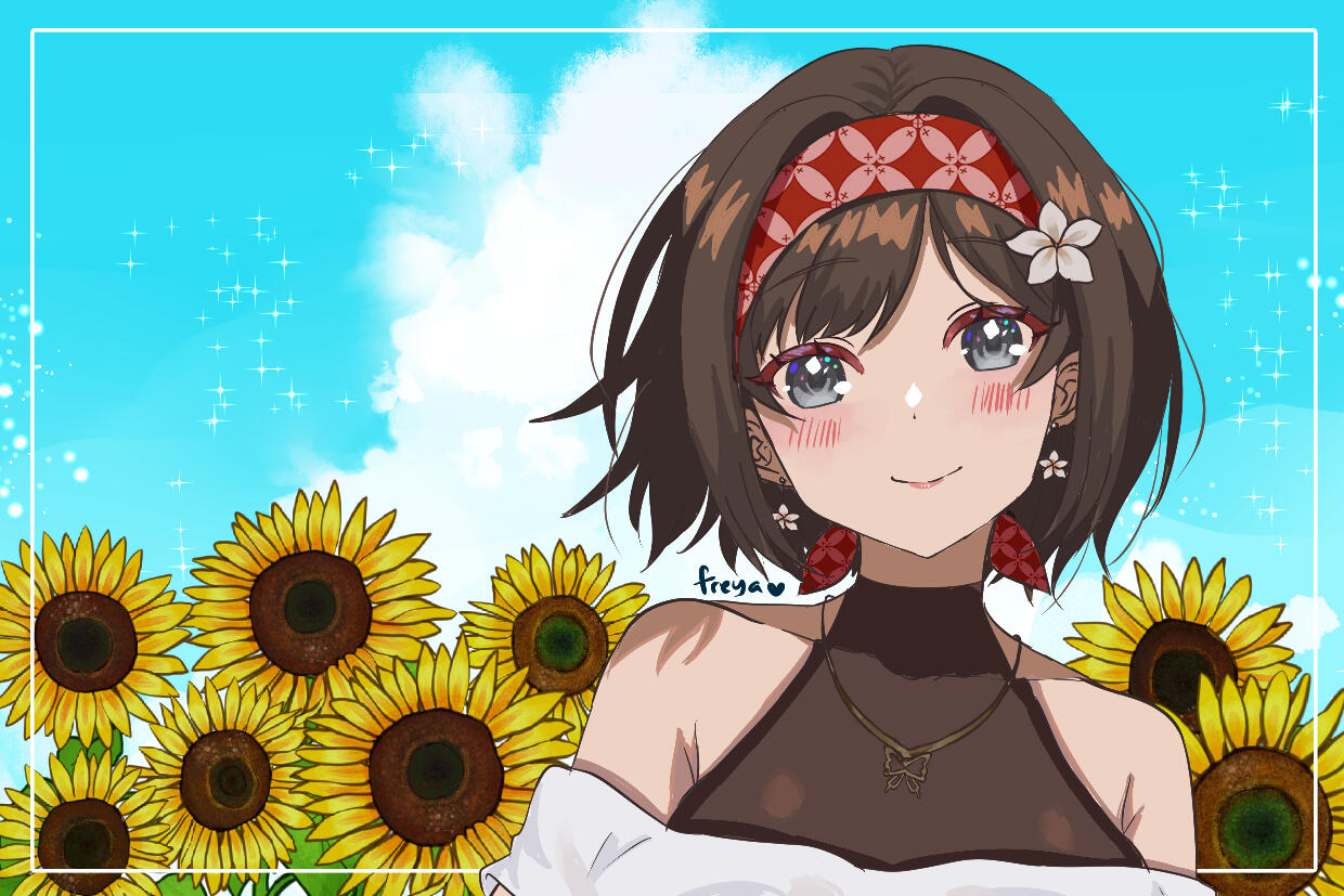 Bust up size is around the head until head/shoulders